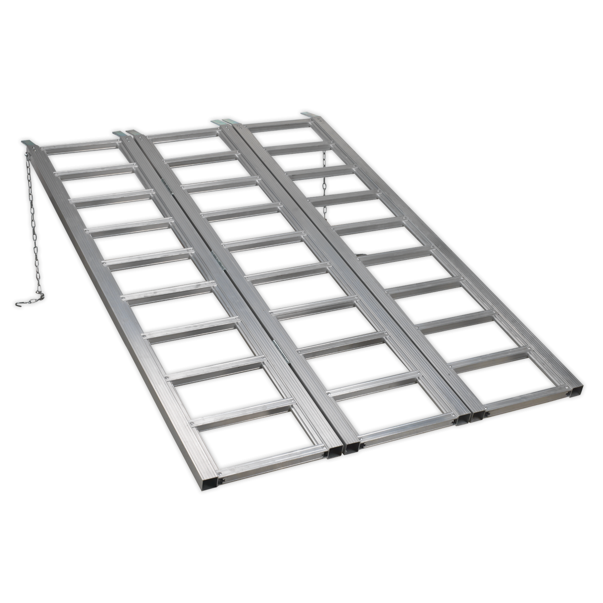Sealey FLR680T Motorcycle/Trike/ATV & Mini Tractor Ramp Wide Tri-Fold 680kg Capacity