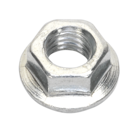 Sealey FN5 Zinc Plated Serrated Flange Nut M5 - Pack of 100