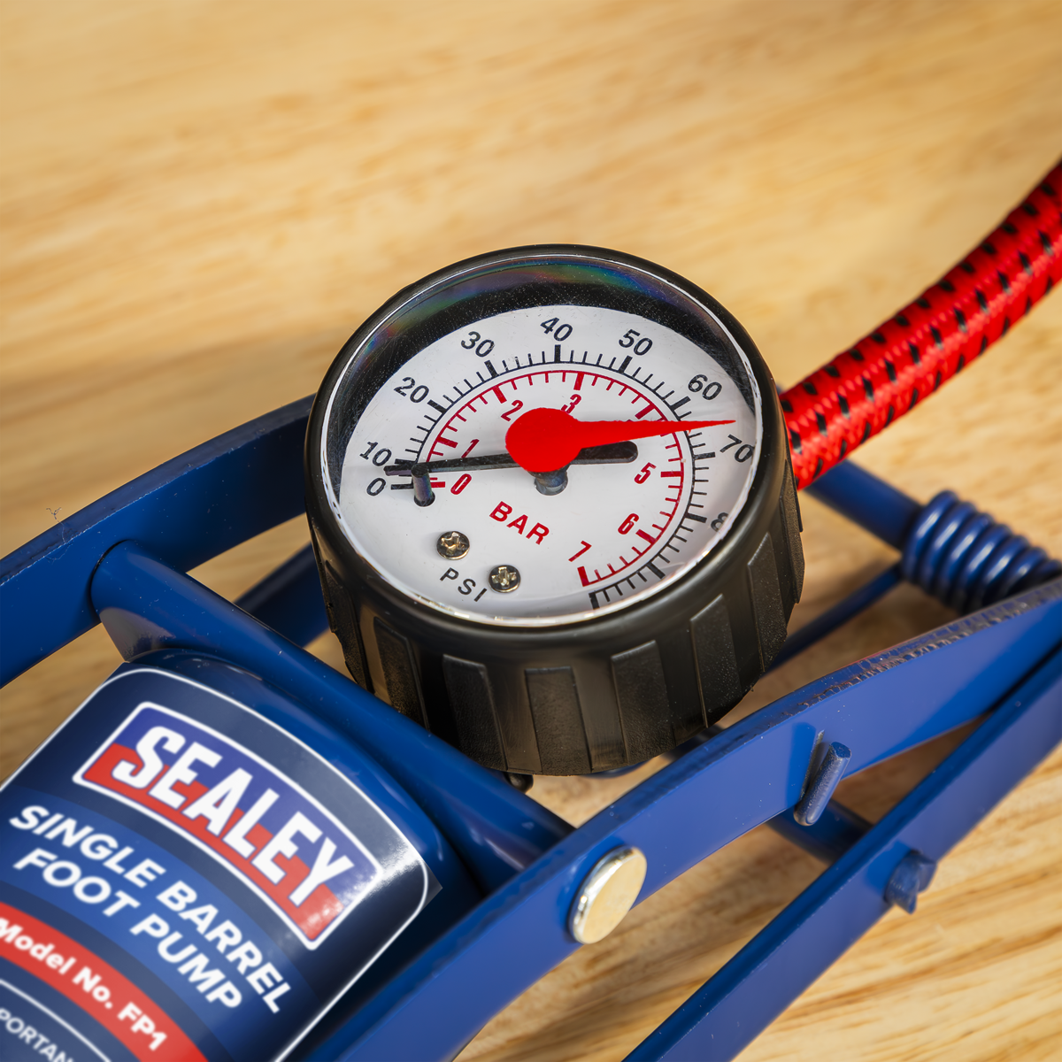 Sealey FP1 Single Barrel Foot Pump