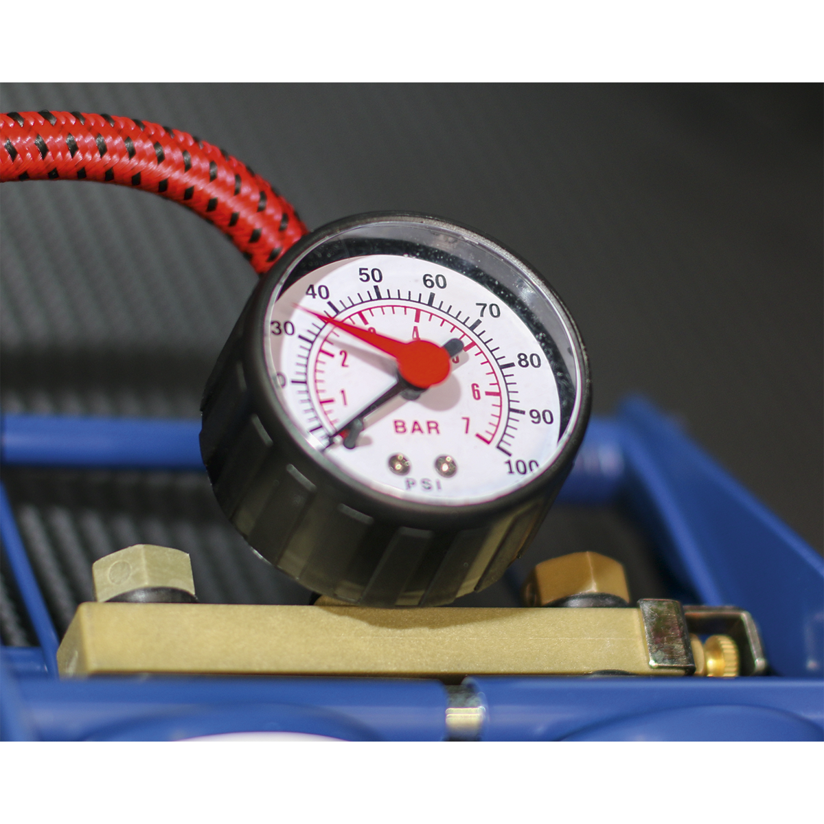 Sealey FP2 Twin Barrel Foot Pump