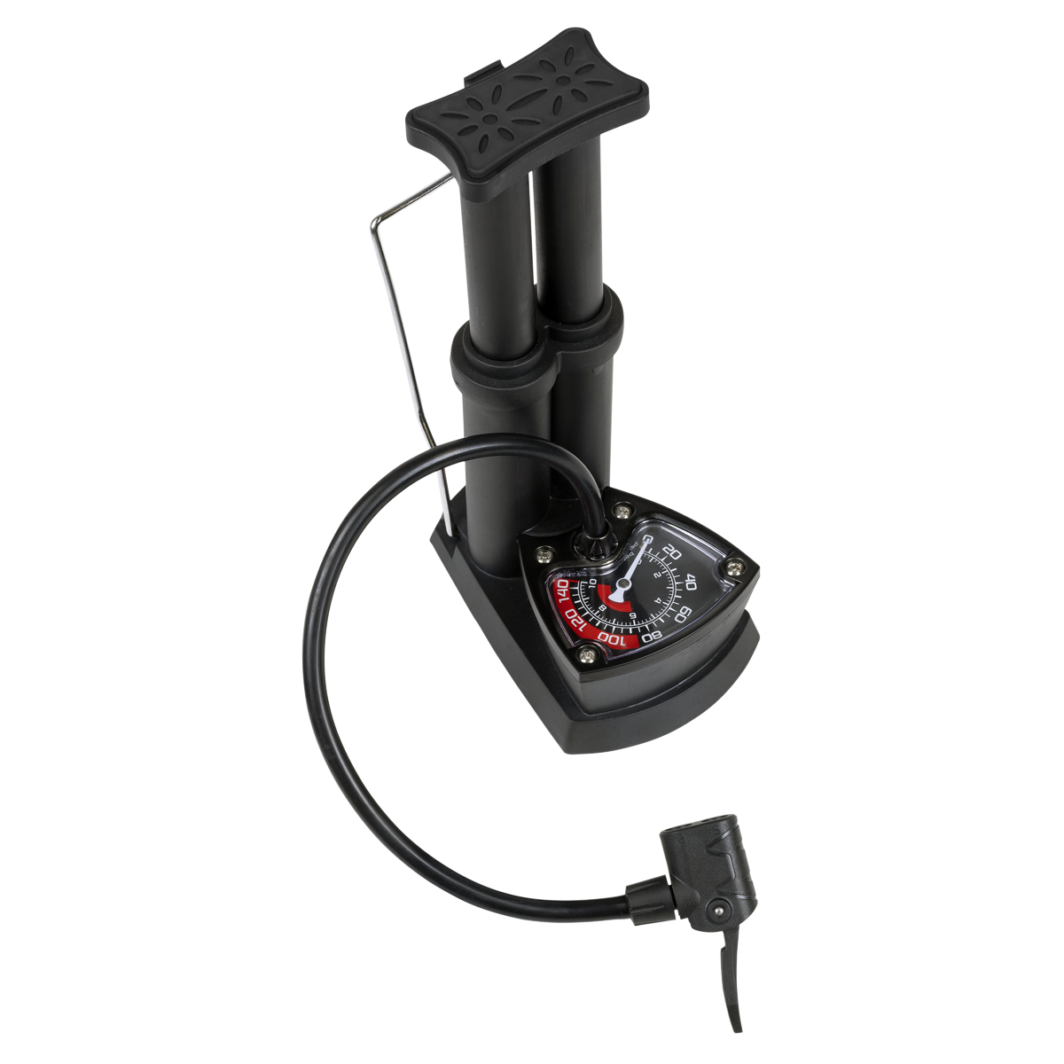 Sealey FP7 Mini Twin Barrel Bicycle Foot Pump