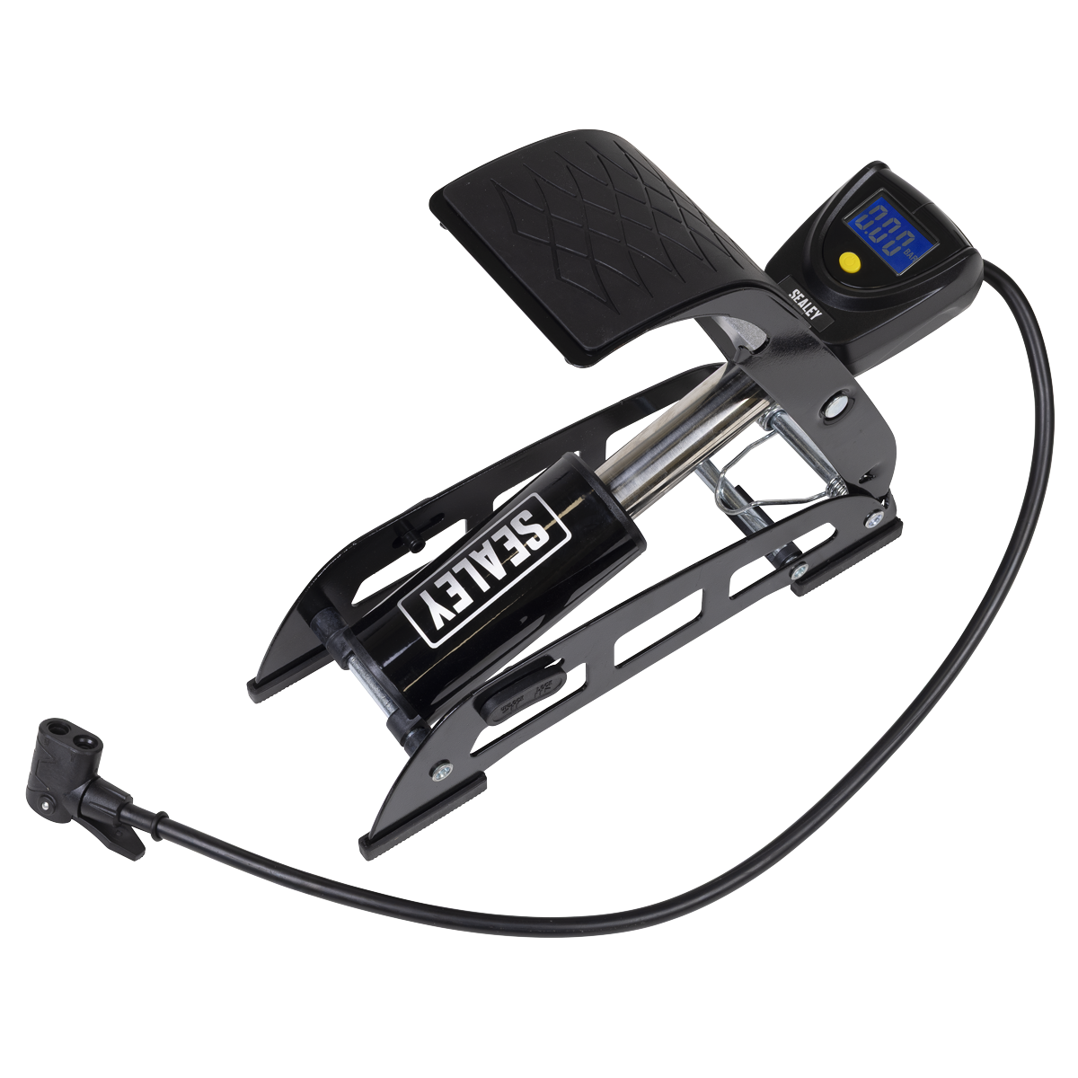 Sealey FP8D Single Barrel Digital Foot Pump