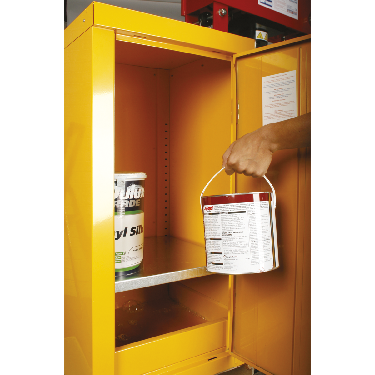 Sealey FSC04 Hazardous Substance Cabinet 460 x 460 x 900mm