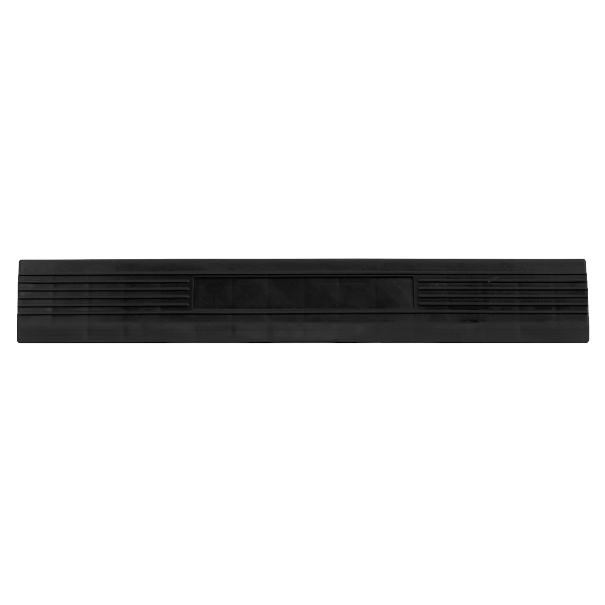 Sealey FT3EBM Polypropylene Floor Tile Edge 400 x 60mm, Black Male - Pack of 6