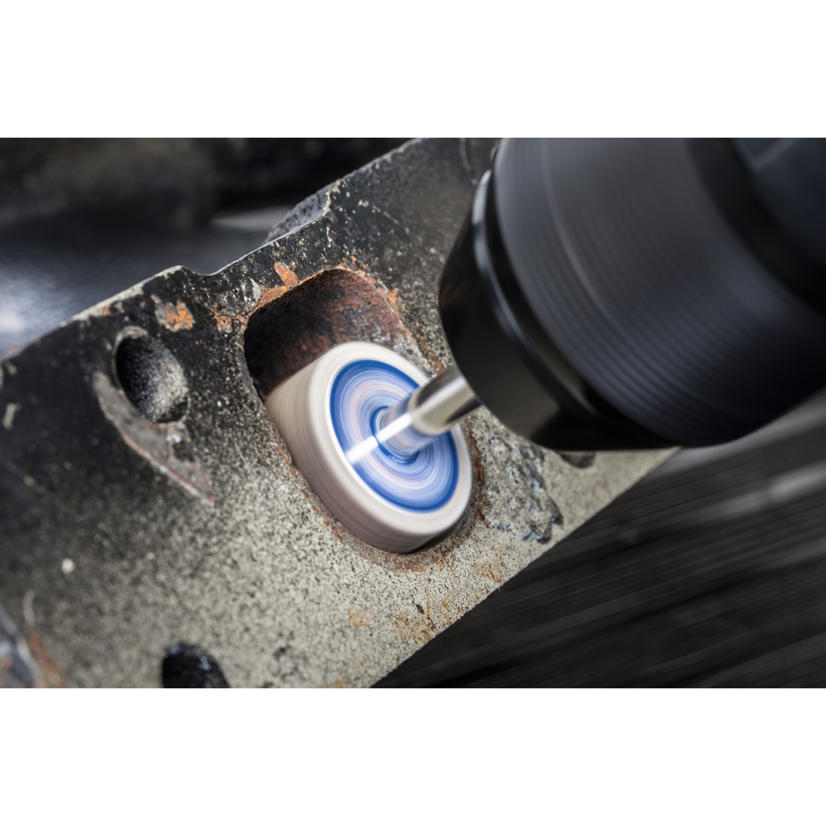 Sealey FW2520ASS 25 x 20mm Abrasive Flap Wheel with 6mm Shaft Assorted Grit - Pack of 5