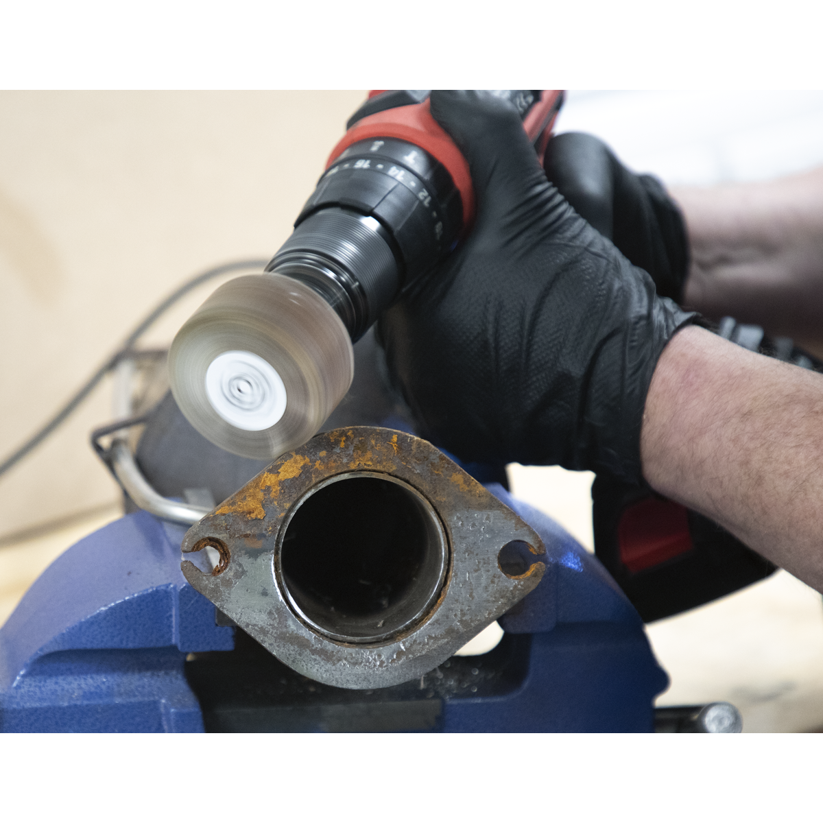 Sealey FW6030ASS 60 x 30mm Abrasive Flap Wheel on 6mm Shaft Assorted Grit - Pack of 5