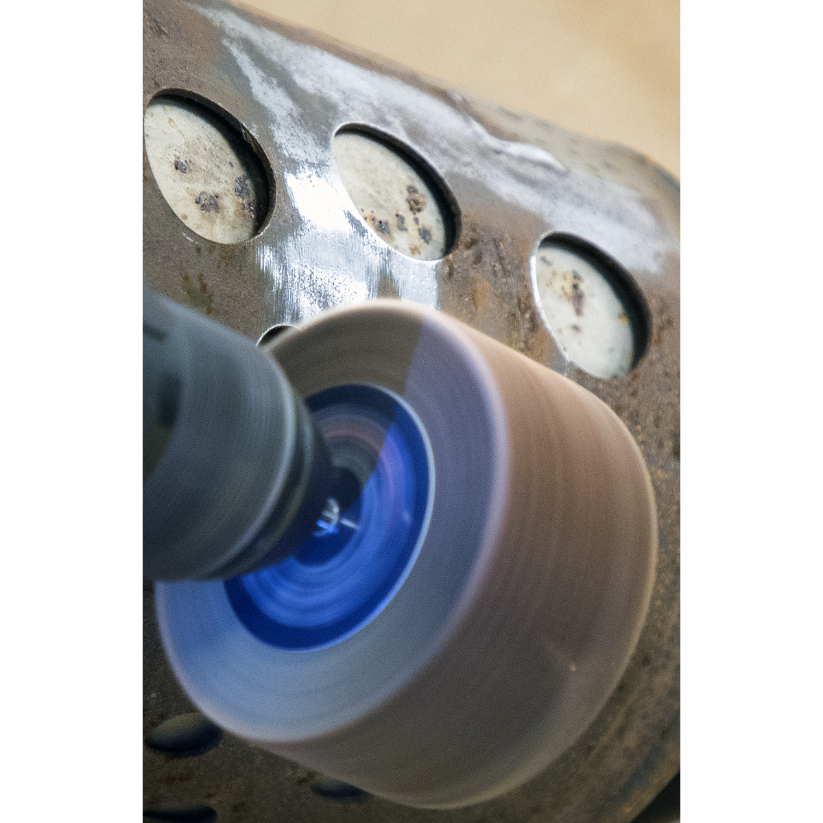 Sealey FW8040ASS 80 x 40mm Abrasive Flap Wheel on 6mm Shaft Assorted Grit - Pack of 5