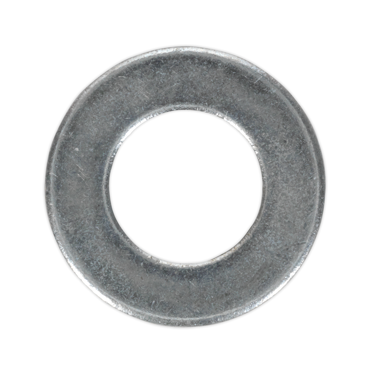 Sealey FWA1224 Zinc Plated Form A Flat Washer M12 x 24mm, DIN 125 - Pack of 100
