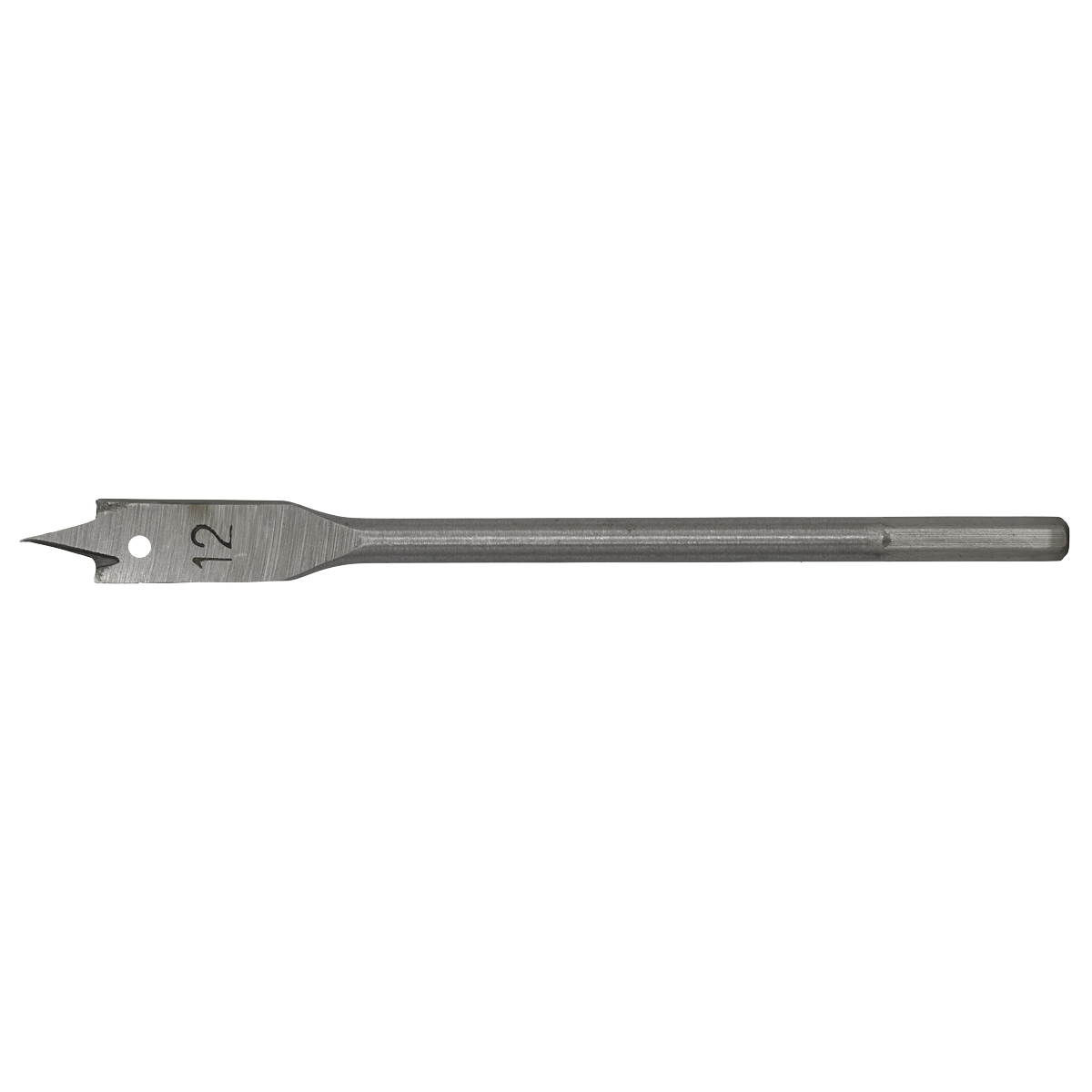 Sealey FWB12 Flat Wood Drill Bit 12mm x 152mm