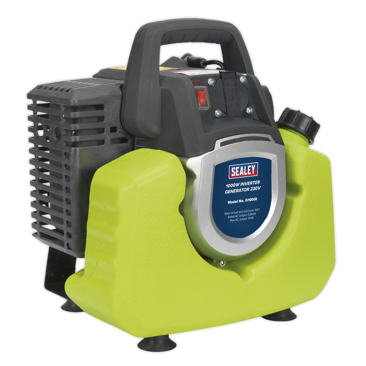 Sealey G1000I 1000W Inverter Generator 2-Stroke Engine 230V