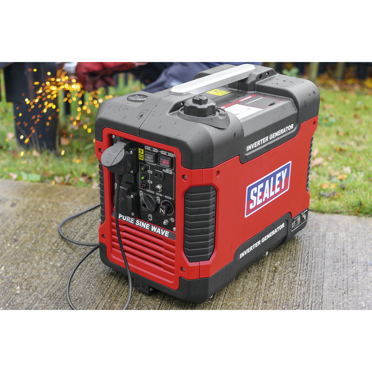 Sealey G2000I 2000W Inverter Generator 4-Stroke Engine 230V