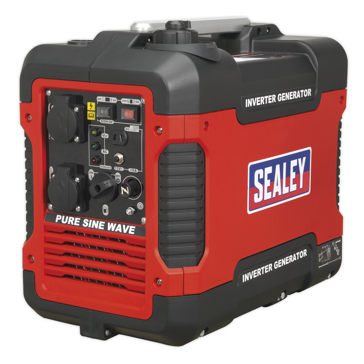 Sealey G2000I 2000W Inverter Generator 4-Stroke Engine 230V