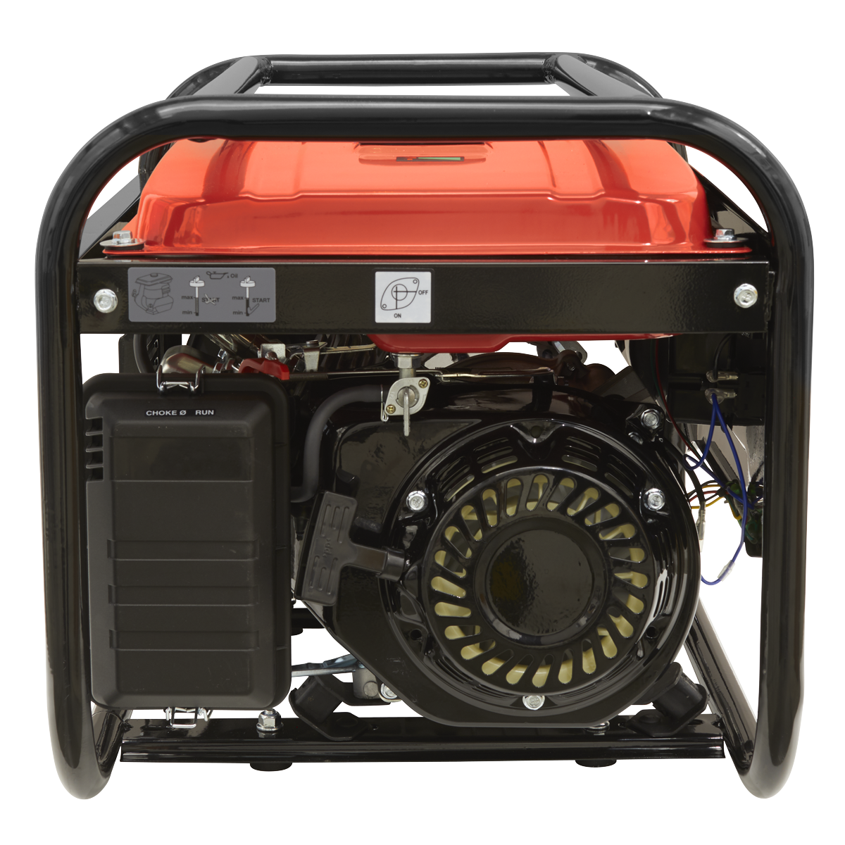Sealey G2201 2200W Generator 6.5hp 4-Stroke Engine 230V