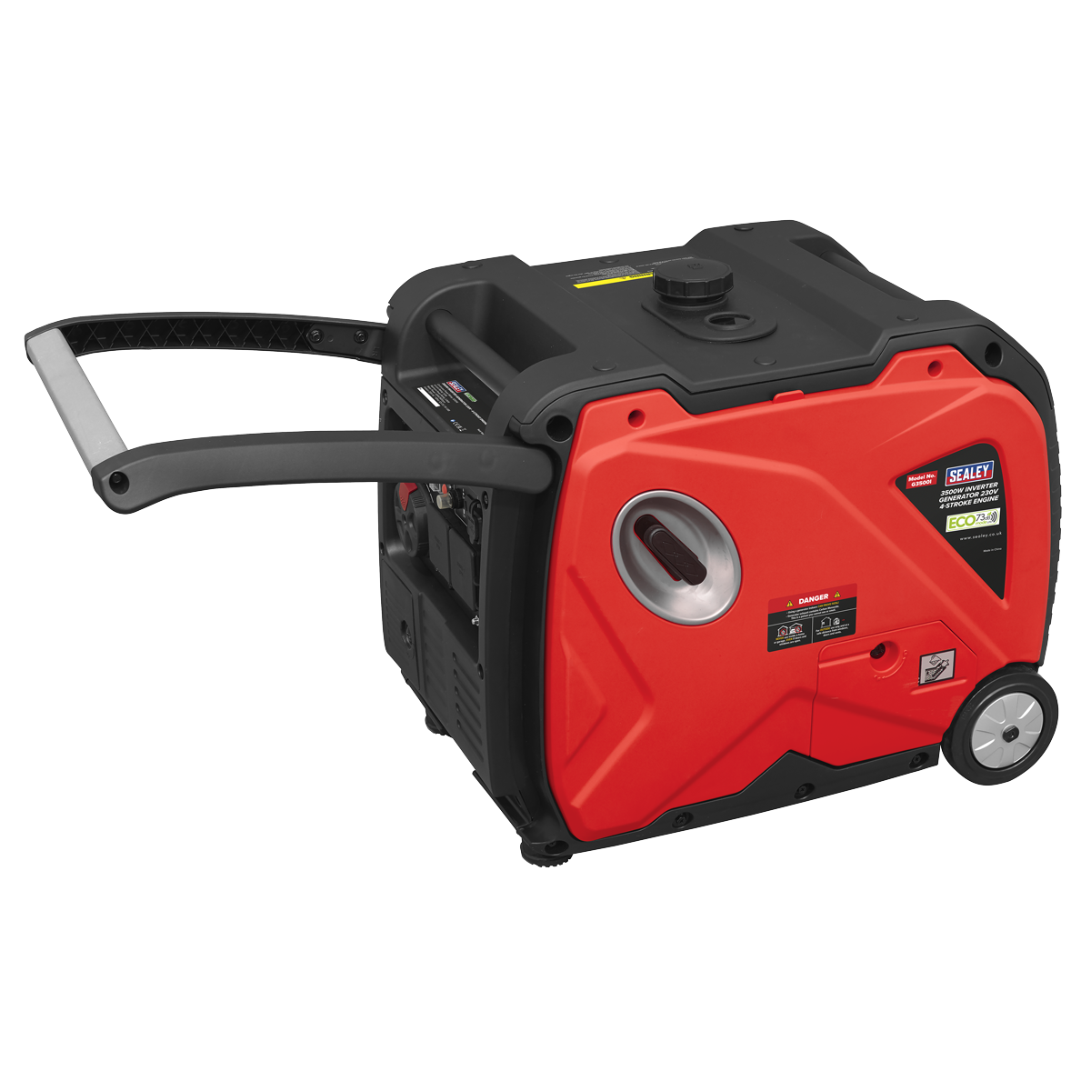 Sealey G3500I 3500W Inverter Generator 4-Stroke Engine 230V