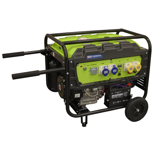 Sealey G5501 5500W Generator 13hp 4-Stroke Engine 110/230V