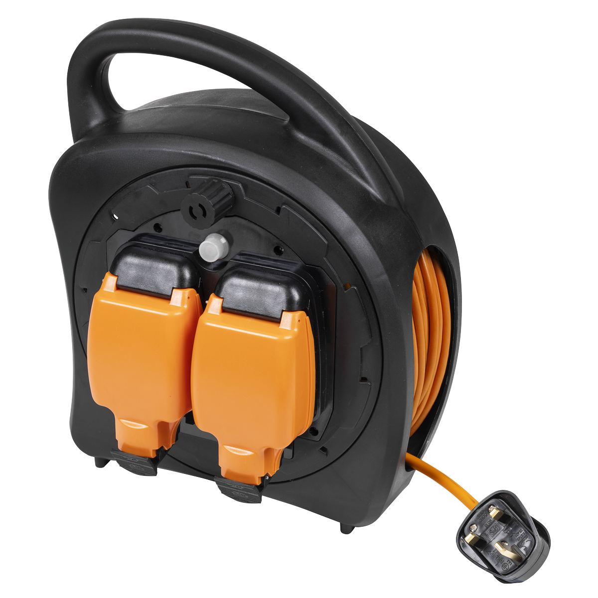 Sealey GCR30 30m Weatherproof Extension Reel with Thermal Trip 2 x 230V