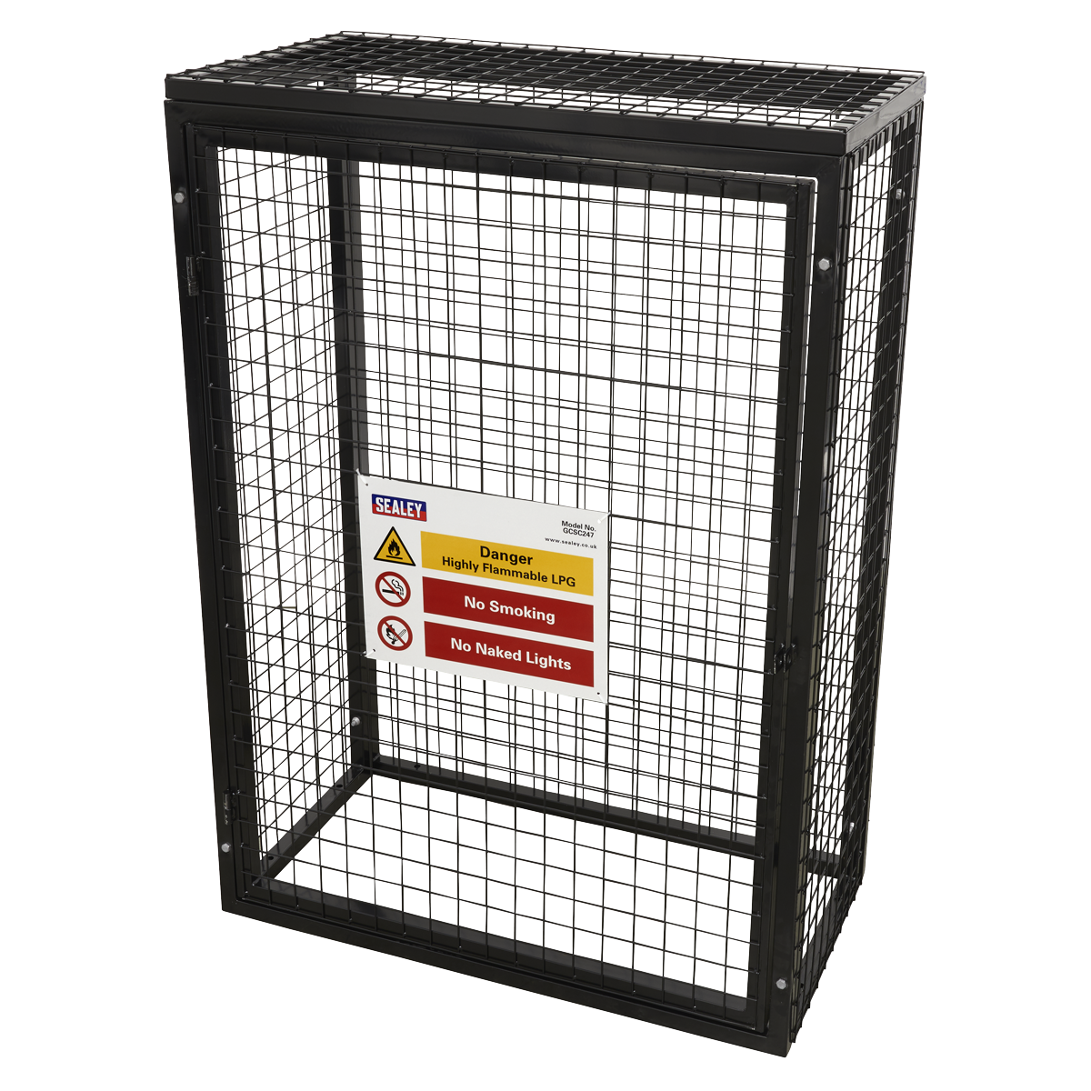 Sealey GCSC247 Gas Cylinder Safety Cage - 2 x 47kg