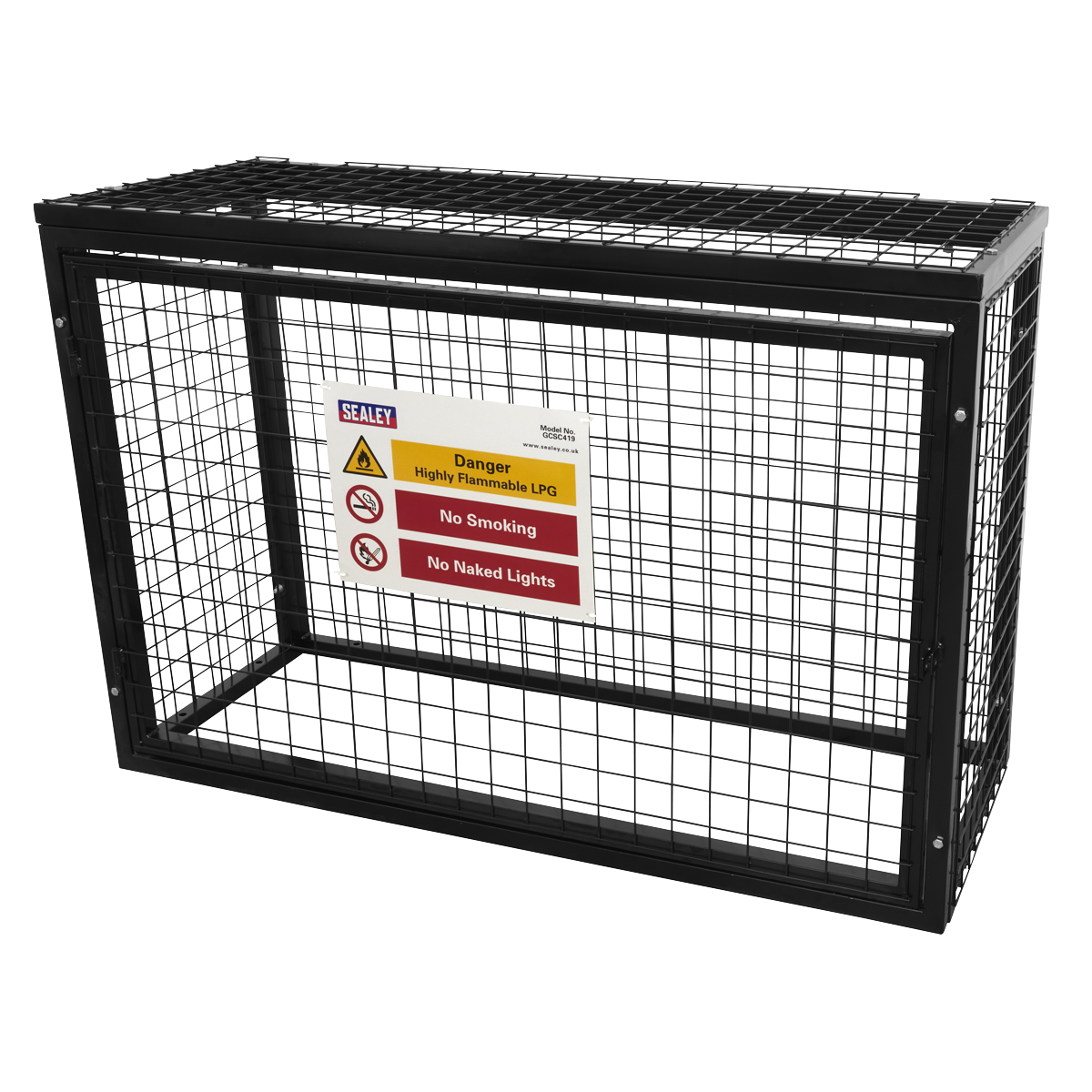 Sealey GCSC419 Gas Cylinder Safety Cage - 4 x 19kg