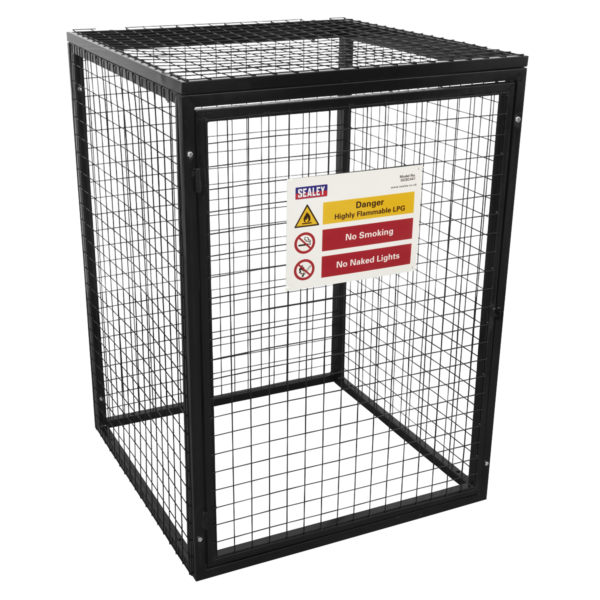 Sealey GCSC447 Gas Cylinder Safety Cage - 4 x 47kg