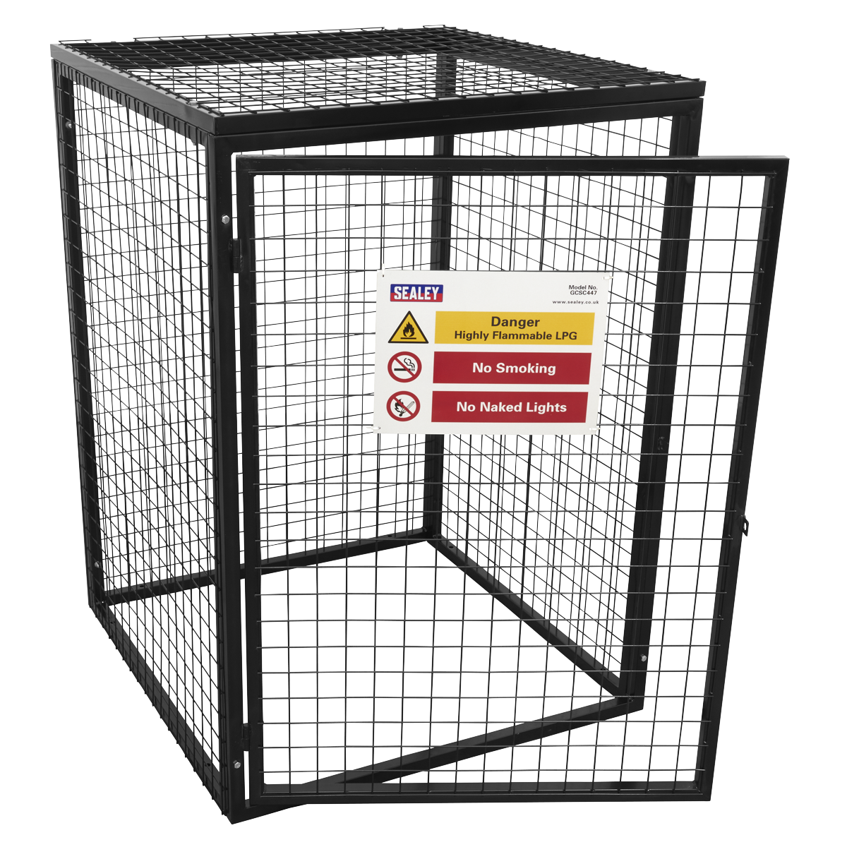 Sealey GCSC447 Gas Cylinder Safety Cage - 4 x 47kg