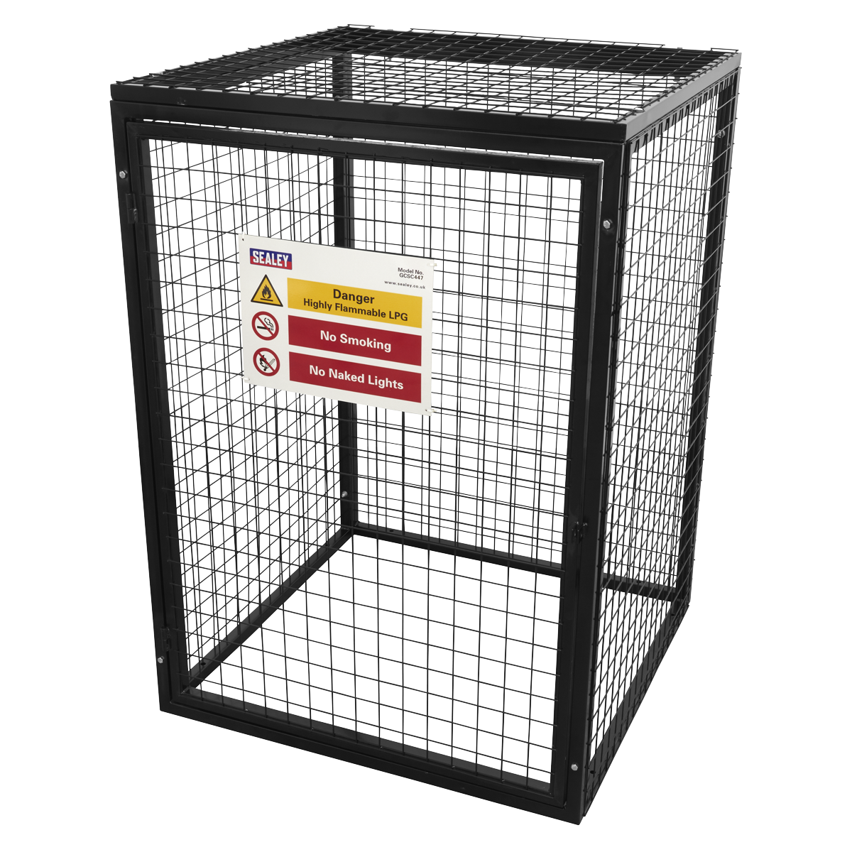 Sealey GCSC447 Gas Cylinder Safety Cage - 4 x 47kg
