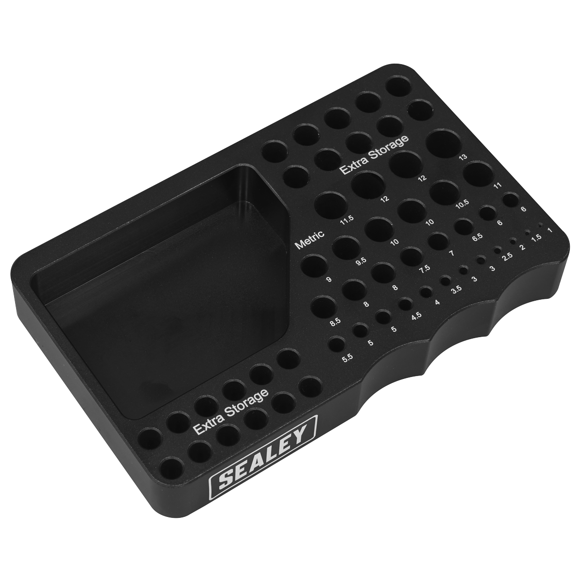 Sealey GDH79 Heavy-Duty 52 Hole Drill Bit Stand
