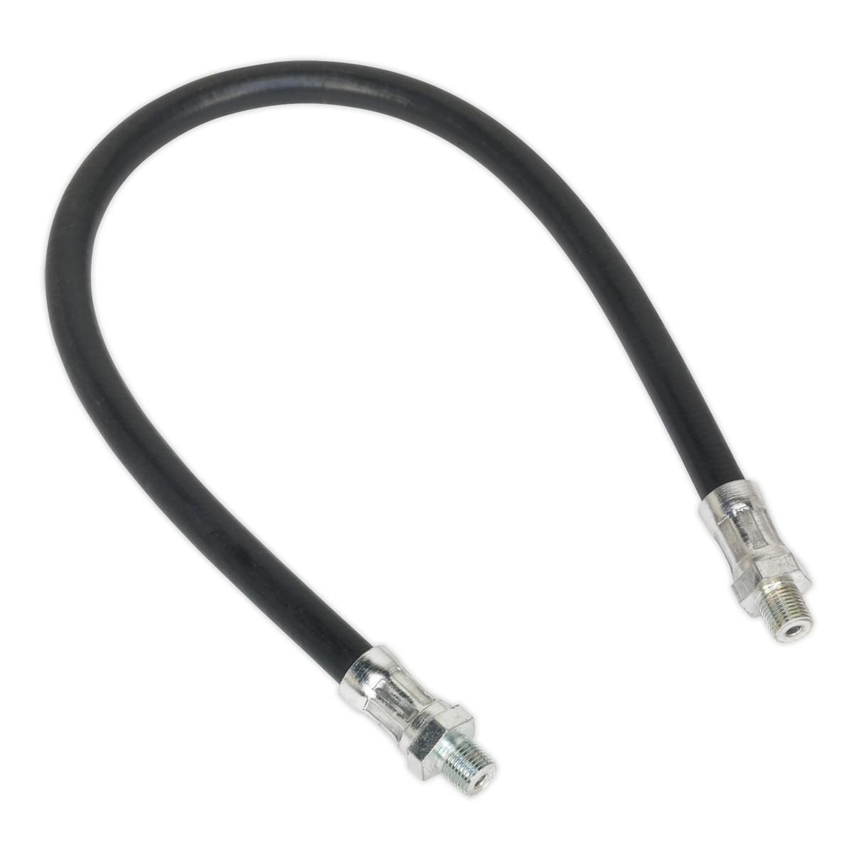 Sealey GGH450 Flexible Rubber Grease Gun Delivery Hose 450mm 1/8"BSP