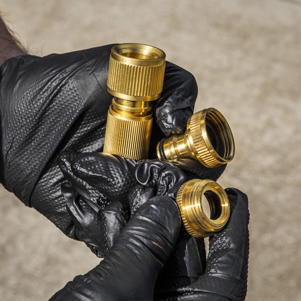 Sealey GH15E Ø17mm Expandable Garden Hose Black 15m Premium