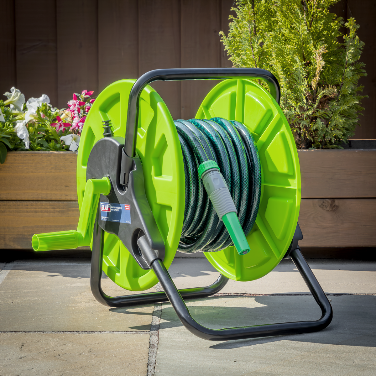 Sealey GH60A Garden Hose Reel 60m Capacity