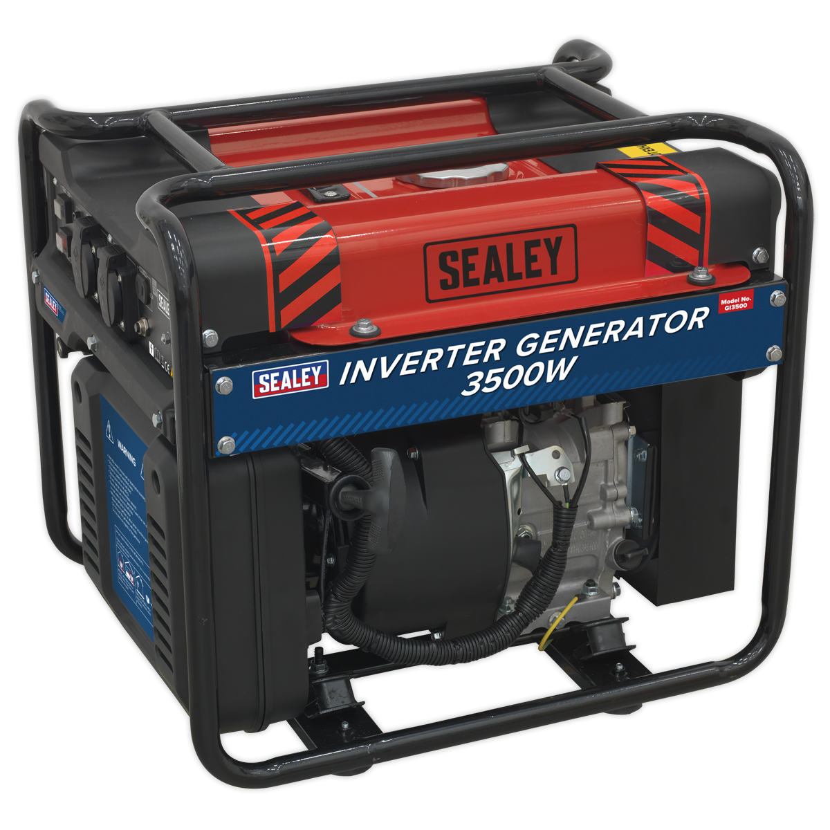 Sealey GI3500 3500W Inverter Generator 4-Stroke Engine 230V