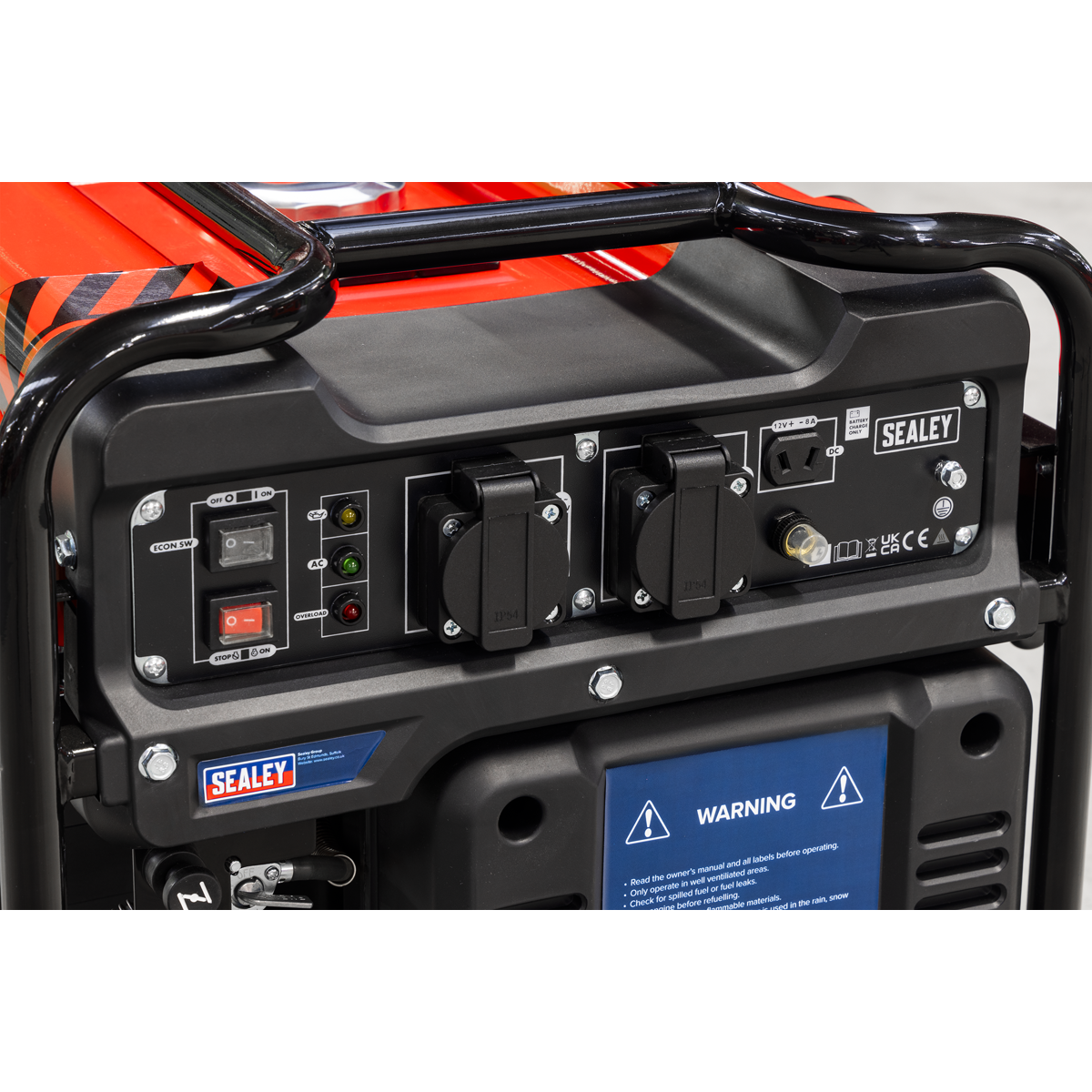 Sealey GI3500 3500W Inverter Generator 4-Stroke Engine 230V