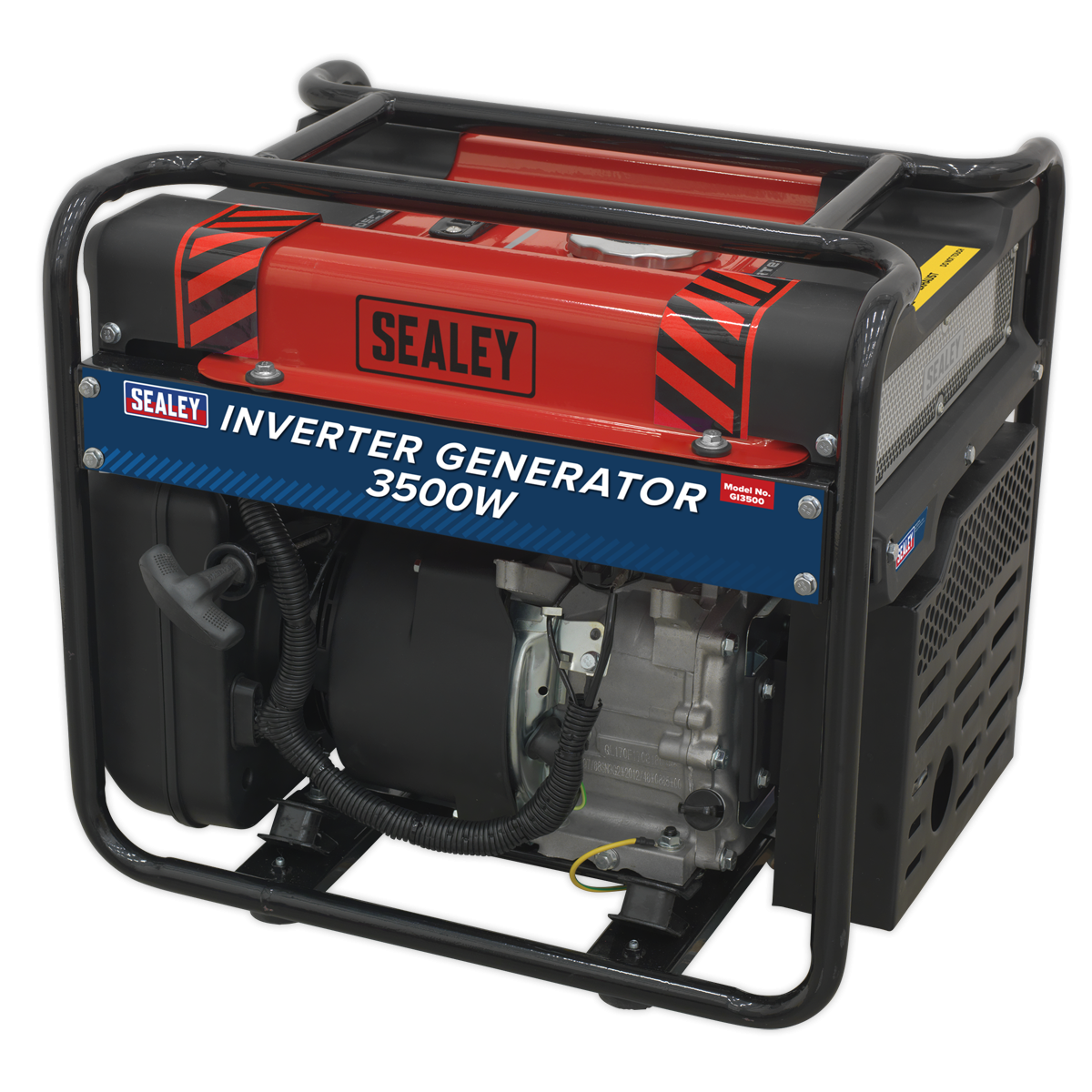 Sealey GI3500 3500W Inverter Generator 4-Stroke Engine 230V