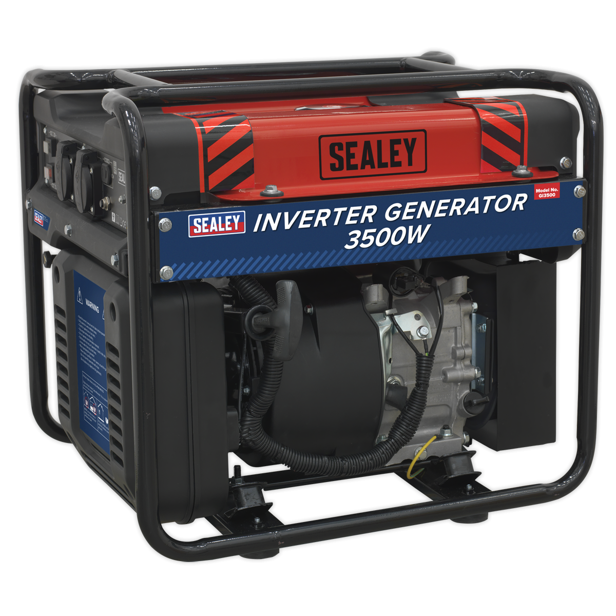 Sealey GI3500 3500W Inverter Generator 4-Stroke Engine 230V