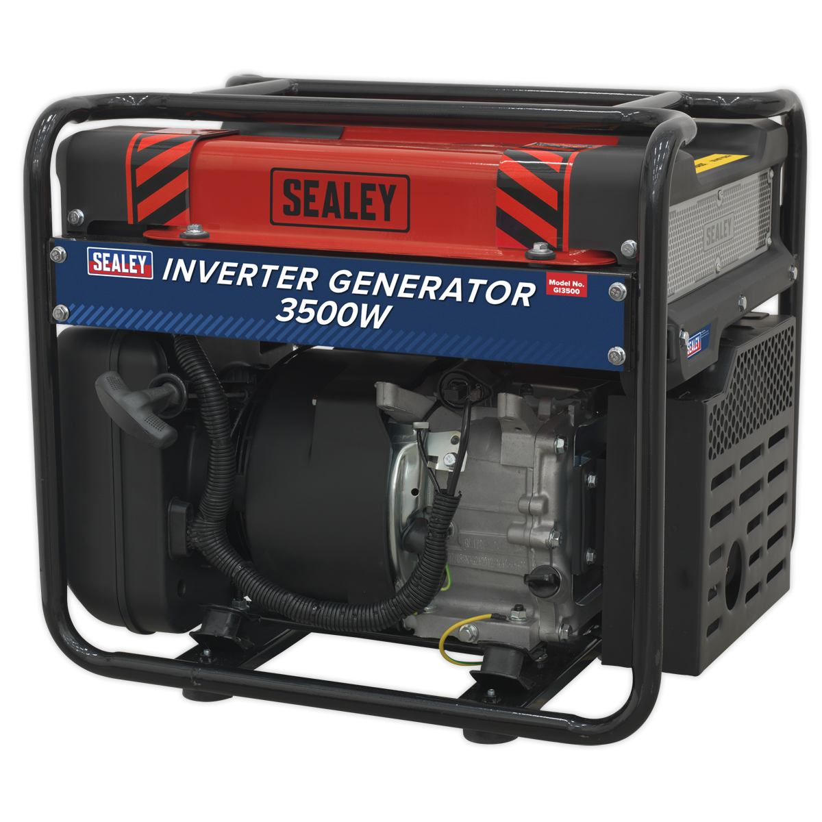 Sealey GI3500 3500W Inverter Generator 4-Stroke Engine 230V