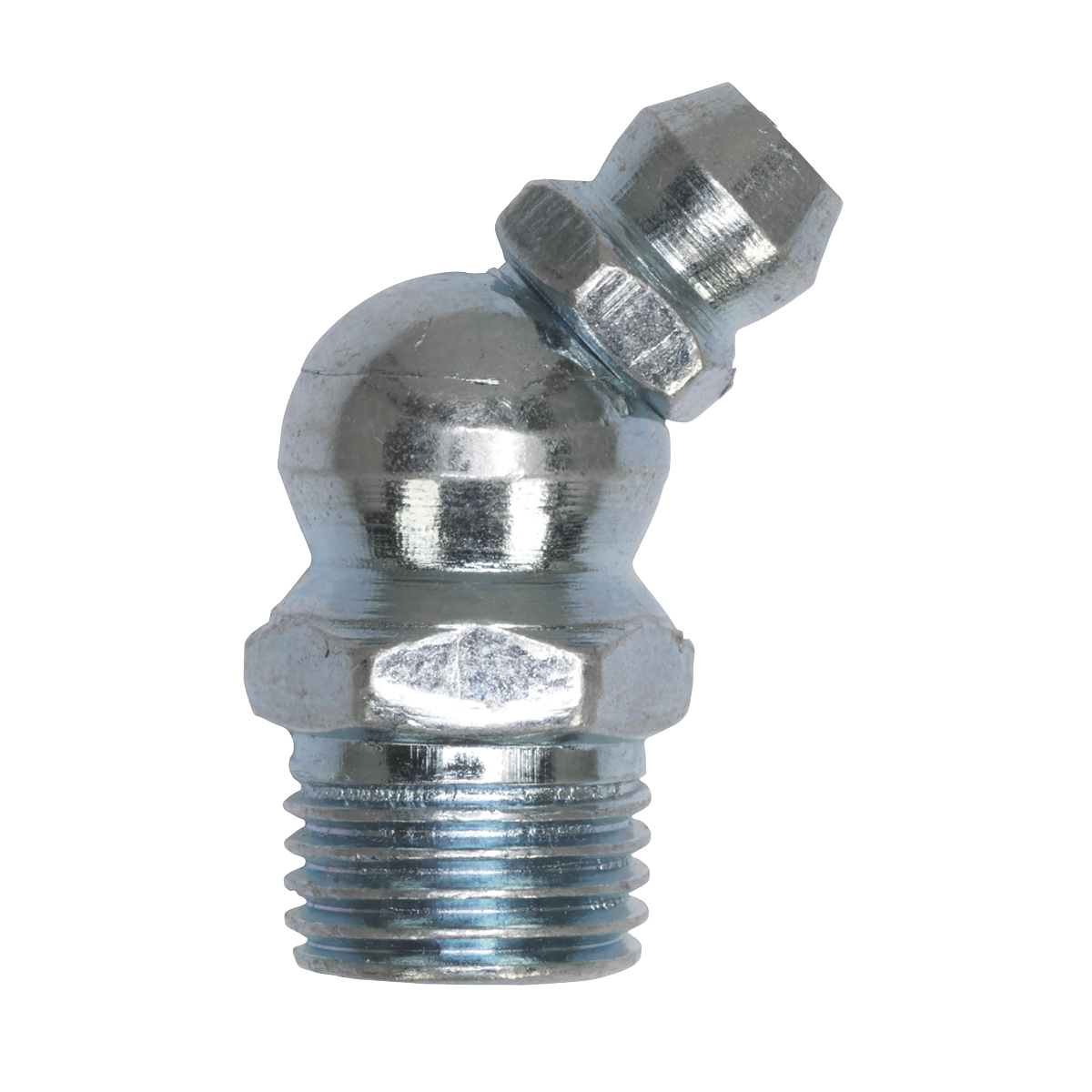 Sealey GNM10 45° Grease Nipple 10 x 1mm - Pack of 25