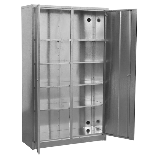Sealey GSC110385 Extra-Wide Galvanized Steel Floor Cabinet with 4 Shelves