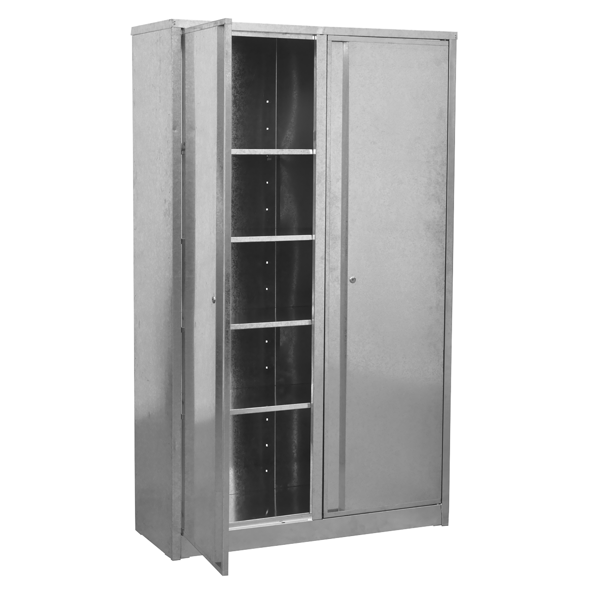 Sealey GSC110385 Extra-Wide Galvanized Steel Floor Cabinet with 4 Shelves