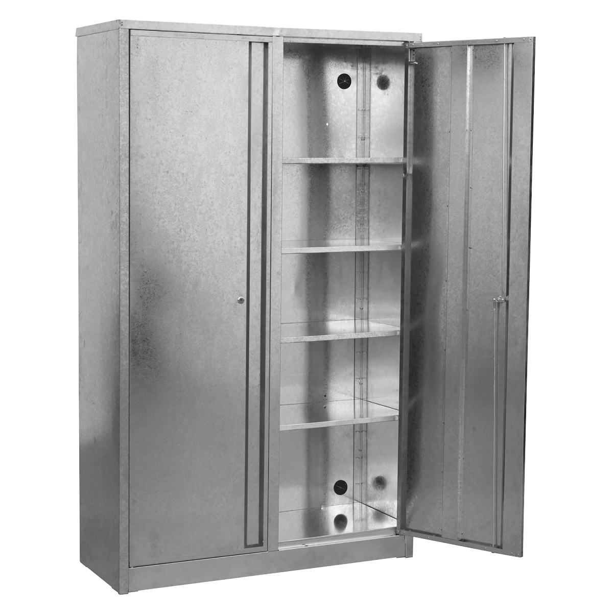 Sealey GSC110385 Extra-Wide Galvanized Steel Floor Cabinet with 4 Shelves