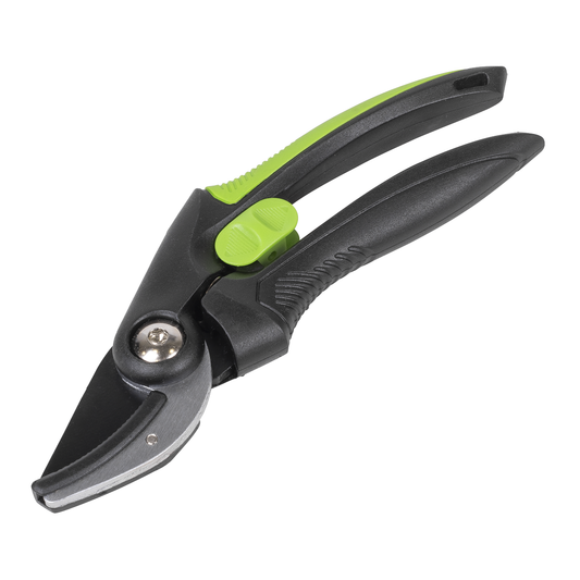 Sealey GTSG002 Anvil Secateurs with Soft Grip Handle, Safety Lock & Carbon Steel Blade, 208mm