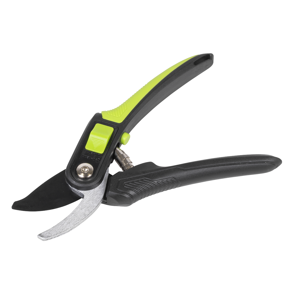 Sealey GTSG004 Bypass Secateurs with Soft Grip Handle, 3-Stage Safety Lock & Carbon Steel Blade, 220mm