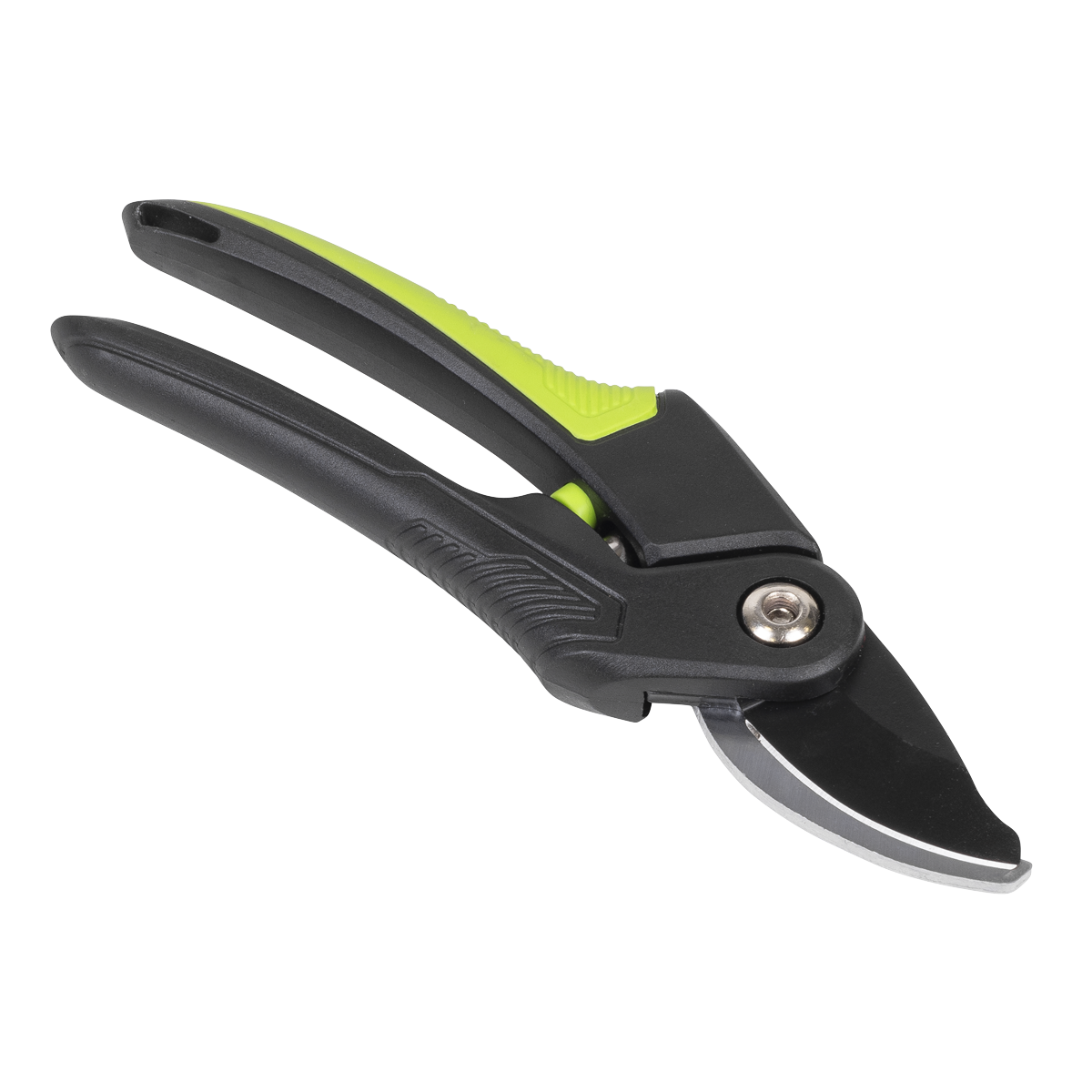 Sealey GTSG004 Bypass Secateurs with Soft Grip Handle, 3-Stage Safety Lock & Carbon Steel Blade, 220mm