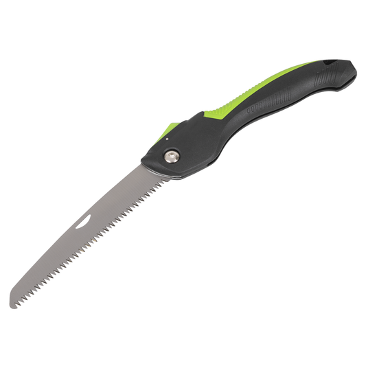 Sealey GTSG006 Folding Pruning Saw with Soft Grip Handle, 2 Cutting Positions & Carbon Steel Blade, 233mm