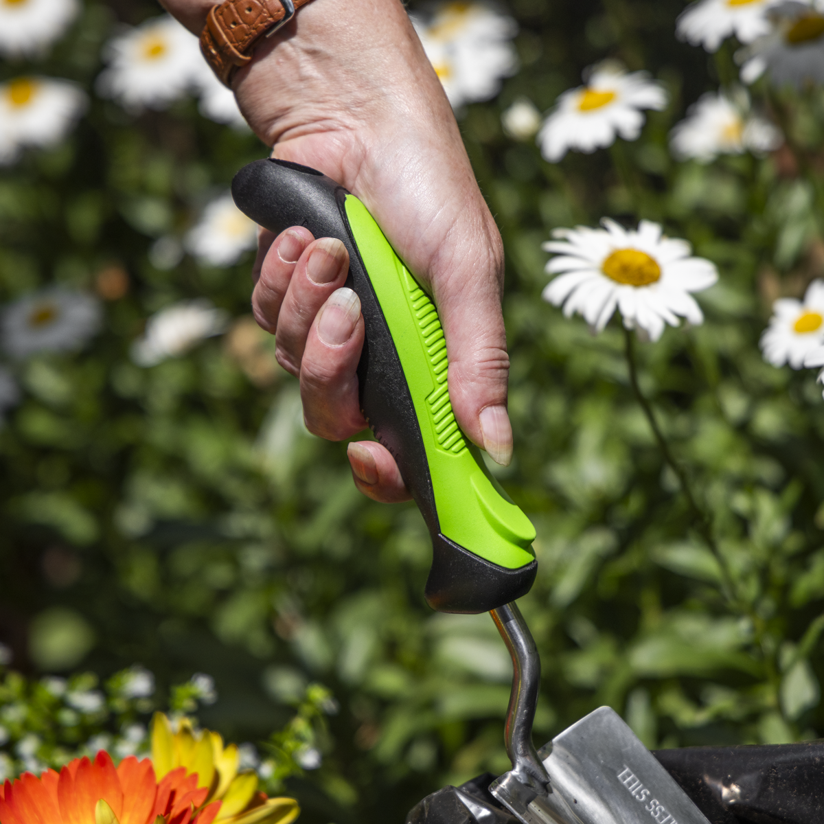 Sealey GTSG008 Hand Trowel with Soft Grip Handle & Stainless Steel Blade, 345mm