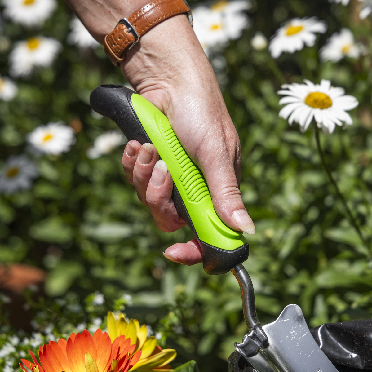 Sealey GTSG009 Hand Transplanter with Soft Grip Handle & Stainless Steel Blade, 340mm