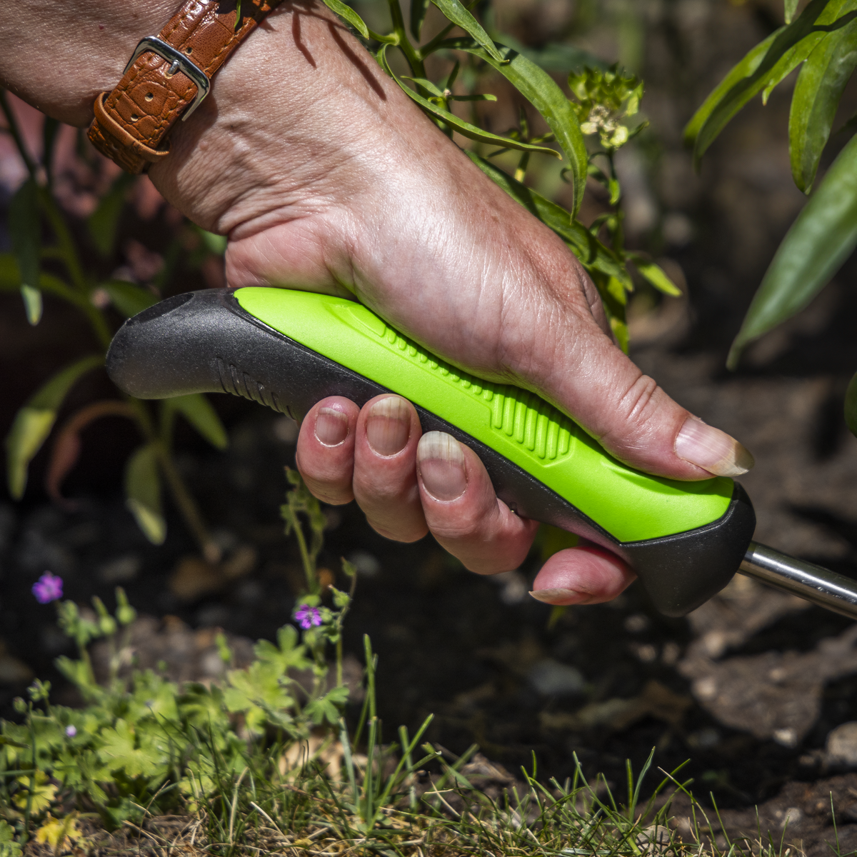 Sealey GTSG010 Hand Rake with Soft Grip Handle & Stainless Steel Tines 310mm