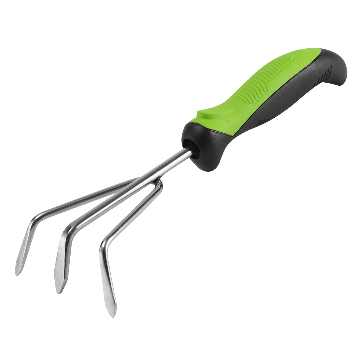 Sealey GTSG011 Hand Cultivator with Soft Grip Handle & Stainless Steel Tines