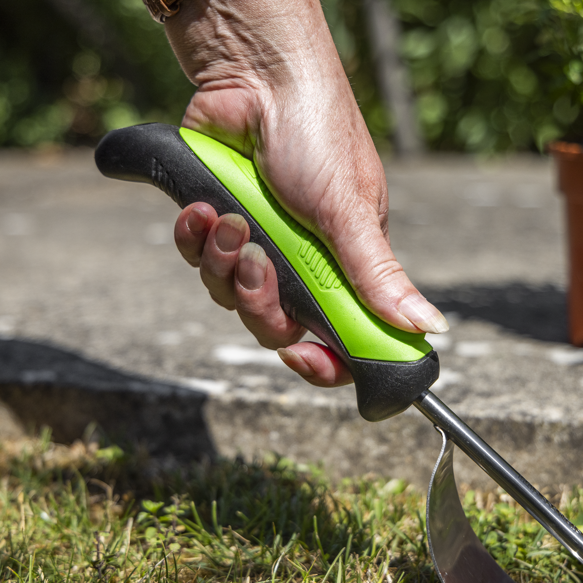 Sealey GTSG012 Hand Weeder with Soft Grip Handle & Stainless Steel Blade, 340mm