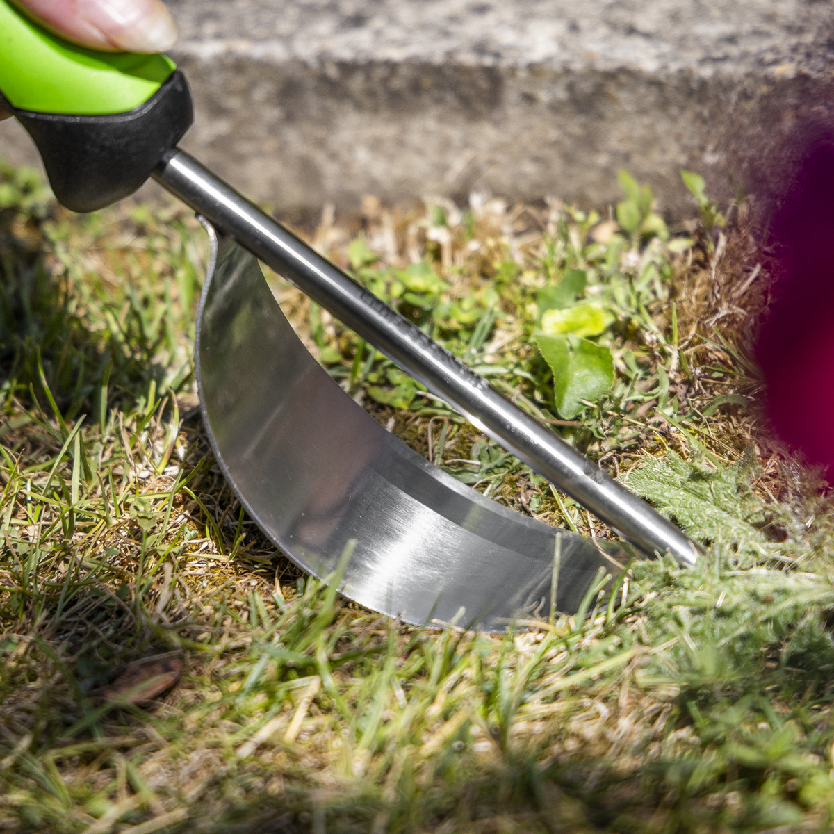 Sealey GTSG012 Hand Weeder with Soft Grip Handle & Stainless Steel Blade, 340mm
