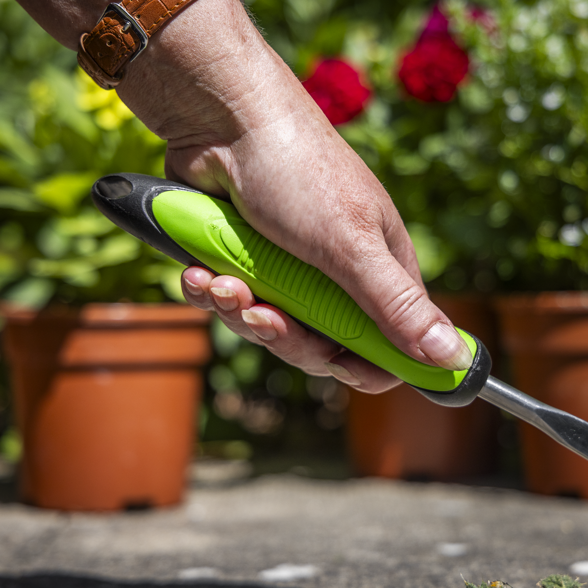 Sealey GTSG013 Hand Garden Knife with Soft Grip Handle & Stainless Steel Blade, 330mm