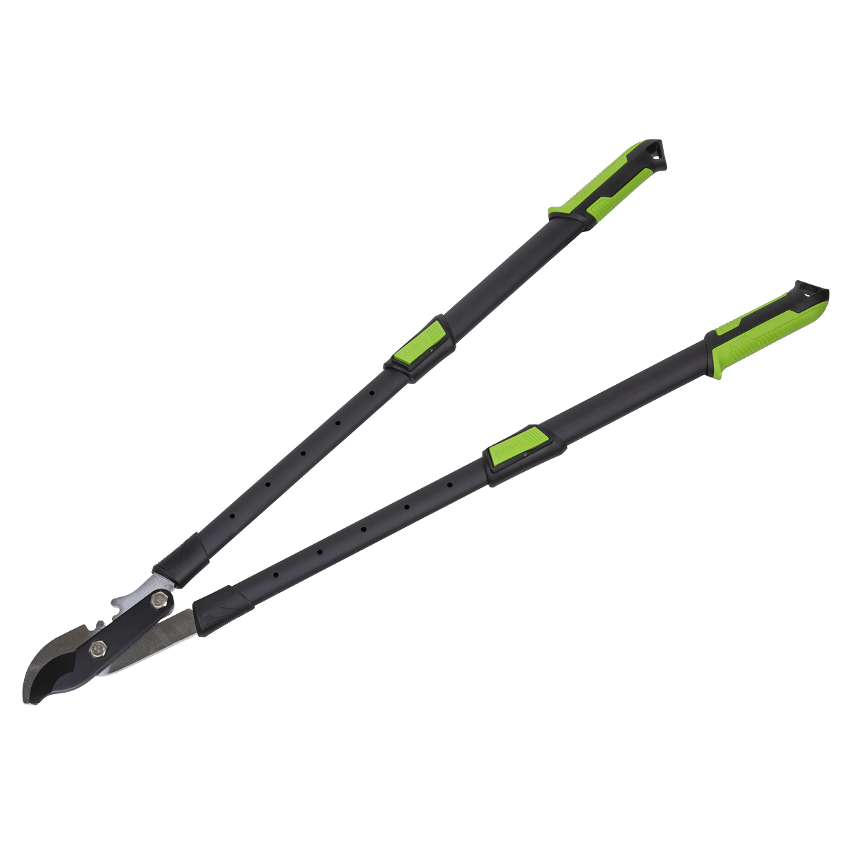 Sealey GTSG016 Telescopic Bypass Lopping Shears with Soft Grip Handle, Geared & Carbon Steel Blade